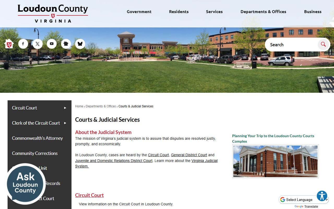 Loudoun County clerk recording services